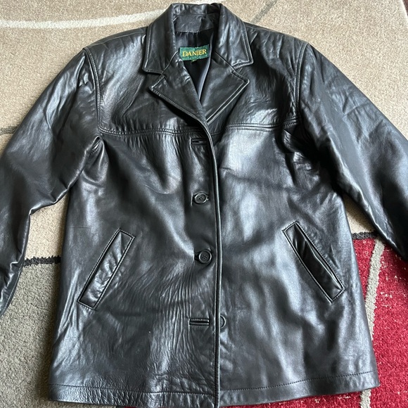 Danier Real Leather Jacket - Picture 1 of 4